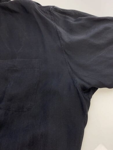 商品画像：長袖シャツ/M/レーヨン/ブラック/無地/HB-E90-242/ヨウジヤマモトコスチュームドオム 8