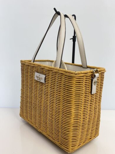 商品画像：カゴバッグ/無地/M293/2WAY/カゴショルダーバッグ/使用感有り 2