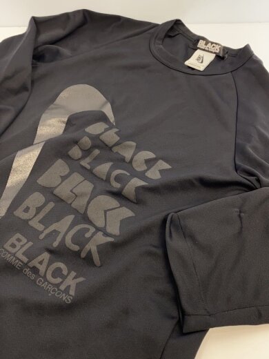 商品画像：長袖Tシャツ/S/ポリエステル/ブラック/総柄/1R-T104/ブラックコムデギャルソン/ナイキ 9