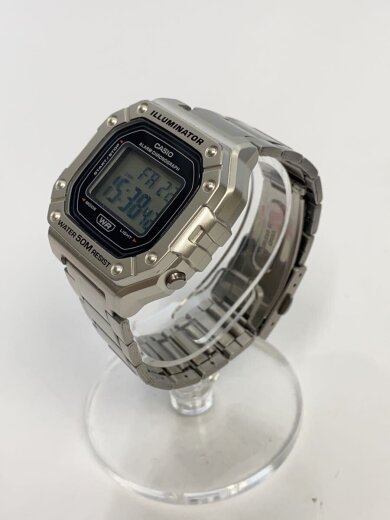 商品画像：腕時計/デジタル/シルバー/シルバー/W-218H/カシオ 2