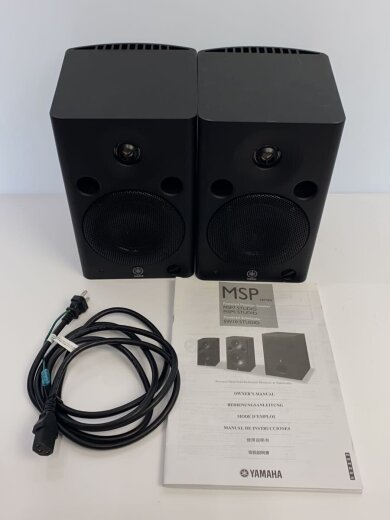 商品画像：スピーカー MSP5 STUDIO [ペア]/電源コード1本欠品/ヤマハ 8
