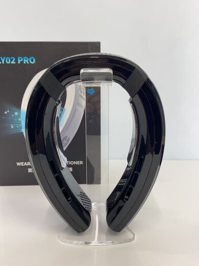 商品画像：首掛け式冷風扇風機/扇風機/LY02 PRO/ブラック 4