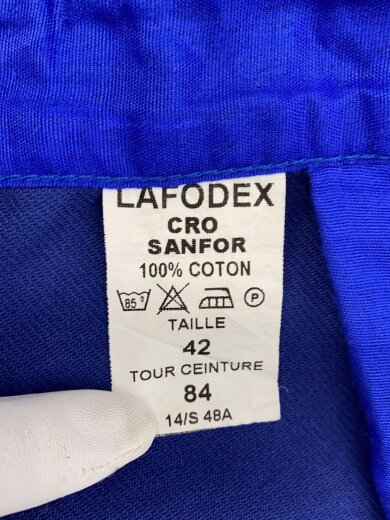 商品画像：LAFODEX/ボトム/42/コットン/ブルー/無地/ラフォデックス 5