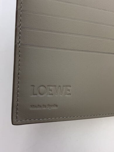 商品画像：バイフォールド/2つ折り財布/レザー/グレー/レディース/ロエベ// 3
