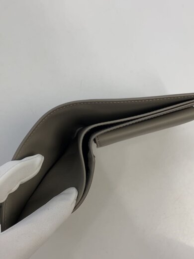 商品画像：バイフォールド/2つ折り財布/レザー/グレー/レディース/ロエベ// 7