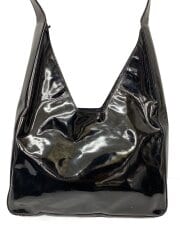 ショルダーバッグ/エナメル/BLK/98AW/enamel shoulder/archive/