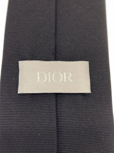 商品画像：ネクタイ/シルク/BLK/無地/メンズ 3