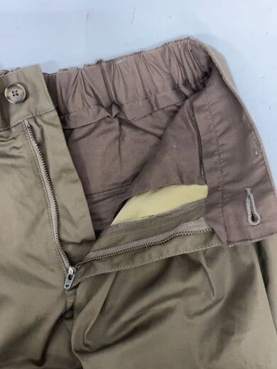 商品画像：ワイドパンツ/S/コットン/KHK 3