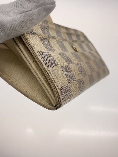 商品画像：1)ポルト・フォイユ・サラ_ダミエ・アズール/PVC/WHT/メンズ 8