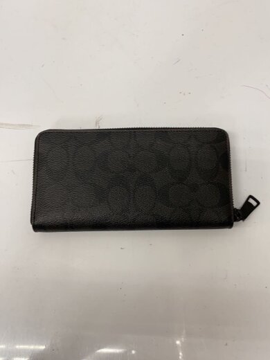 商品画像：長財布/レザー/BLK/総柄/メンズ// 2