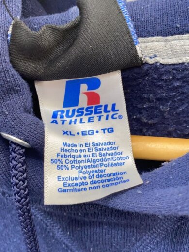 商品画像：パーカー/XL/コットン/NVY 4