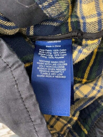 商品画像：ジャケット/S/コットン/BLK 5