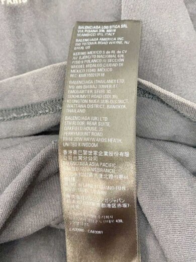 商品画像：Tシャツ/XS/コットン/BLK 7