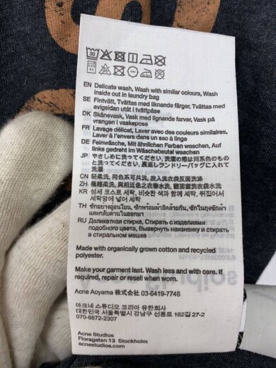 商品画像：Tシャツ/XS/コットン/GRY/FN-UX-TSHI000079 6