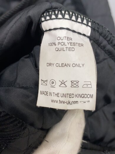 商品画像：キルティングジャケット/38/ポリエステル/BLK/無地 4