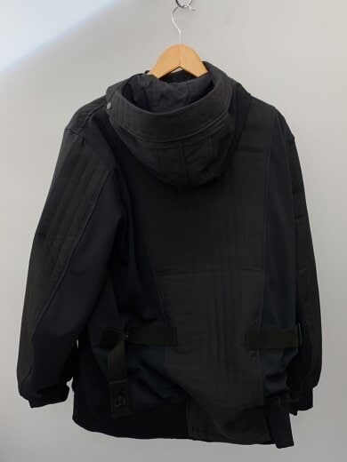 商品画像：ジャケット/S/ポリエステル/BLK/無地 2