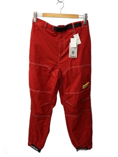 商品画像：ストレートパンツ/--/ポリエステル/RED/無地 1