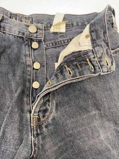 商品画像：ストレートパンツ/31/コットン/IDG/無地 3