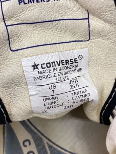 商品画像：ローカットスニーカー/25.5cm/NVY/キャンバス/1cl812 5