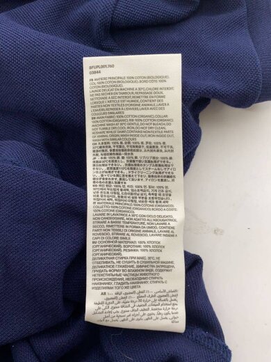 商品画像：ポロシャツ/--/コットン/NVY/無地/BFUPL001.760 5