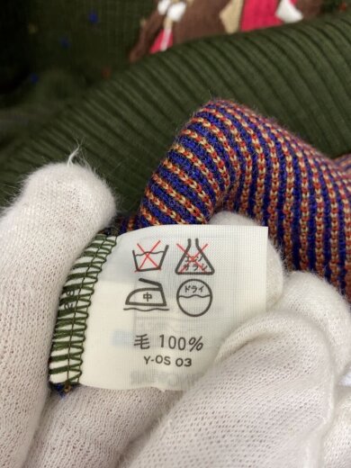 商品画像：MUNSINGEWAR/ニット・セーター(厚手)/M/ウール/GRN/Y-OS 03 4
