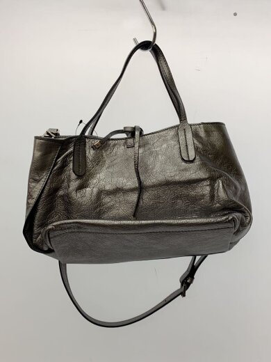 商品画像：GIANNI CHIARINI/ショルダーバッグ/レザー/SLV/無地 3