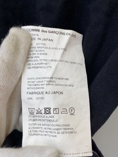 商品画像：金ハート/Tシャツ/XXS/コットン/BLK/無地/AX-T216// 5