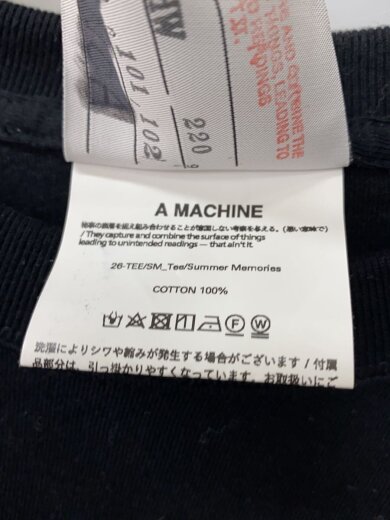 商品画像：Tシャツ/2/コットン/BLK 4