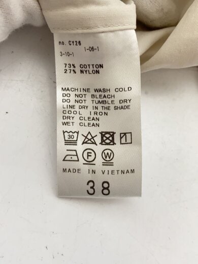 商品画像：コート/38/コットン/WHT/24-020-900-1300-1-0 5