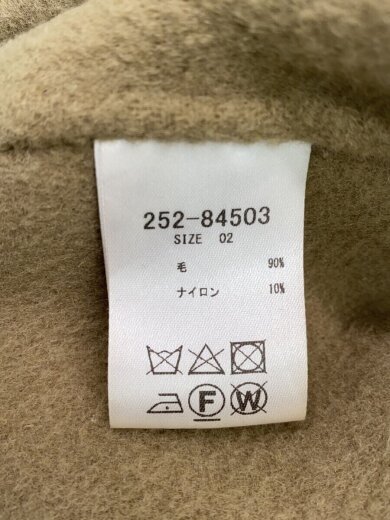 商品画像：MALET MET/チェスターコート/2/ウール/KHK/252-84503/PECOLAMB/// 4