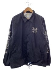 18ss/戌年コーチジャケット/L/ナイロン/ブラック