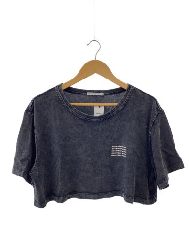 商品画像：Tシャツ/L/コットン/GRY/クロップドTシャツ// 1