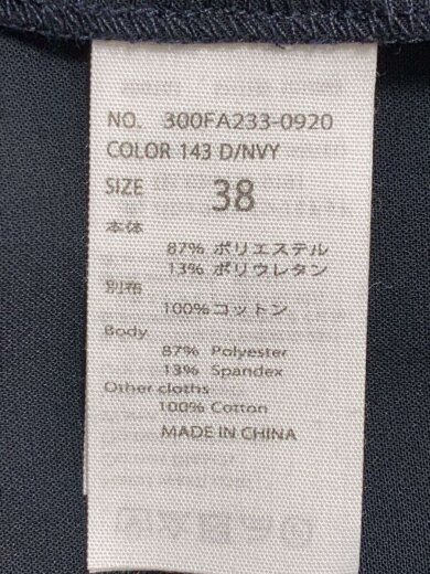 商品画像：ノースリーブワンピース/40/ポリエステル/NVY/300FA233-0920 4