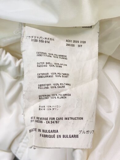 商品画像：ダウンジャケット/42/ナイロン/アイボリー/ACS1 2009 3128 5