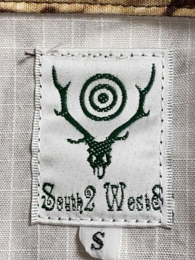 商品画像：Hunting Shirt -Cotton Ripstop/S/コットン/ベージュ/総柄/NS755 3