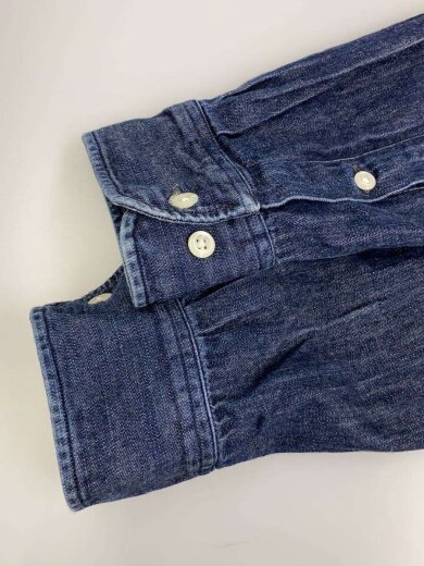 商品画像：長袖シャツ/15.5/コットン/ブルー 5