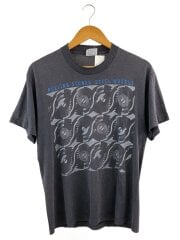 80s/THE ROLLING STONES/STEEL WHEELS/Tシャツ/L/コットン/グレー