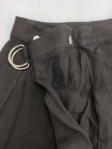 商品画像：ロングスカート/36/リネン/BLK/IR-010// 3