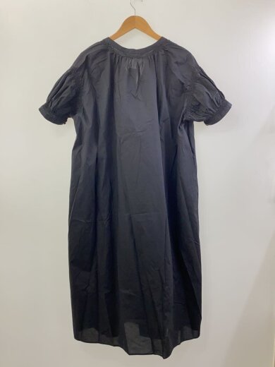 商品画像：25年モデル/スリットネックボリュームワンピース/FREE/コットン/BLK/61-26-1181-879 2