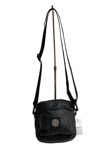 商品画像：ガーメントダイコットンモスリンキャンバスショルダーバッグ/コットン/BLK/741590270// 1