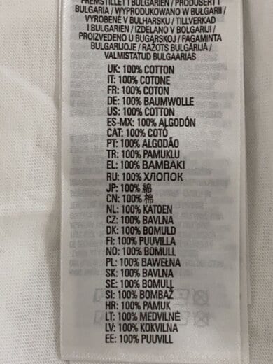 商品画像：Tシャツ/XL/コットン/WHT/A11777 4