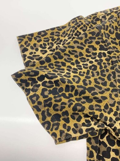 商品画像：15ss/Leopard Pocke Tee/Tシャツ/S/コットン/YLW/レオパード 4