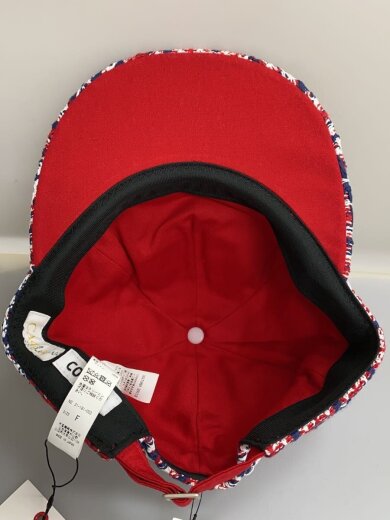 商品画像：×CA4LA/キャップ/FREE/コットン/RED/チェック/メンズ/31-181-0003 4