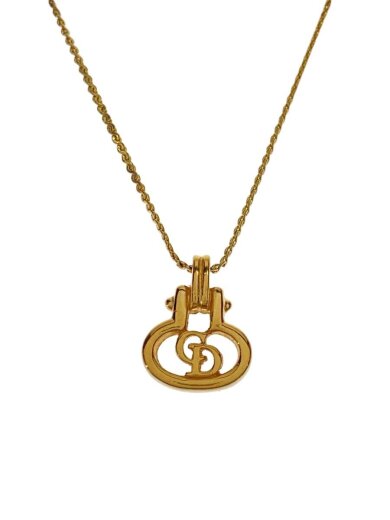 商品画像：オールドCDロゴネックレス/--/GLD/トップ有/レディース 1