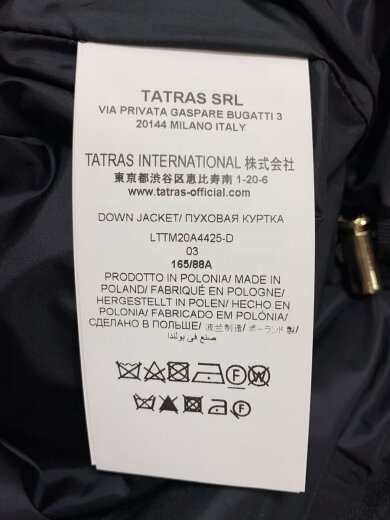 商品画像：ロングダウンジャケット/3/ウール/BLK/LTTM20A4425-D 4