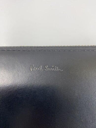 商品画像：長財布/レザー/BLK/無地/メンズ/BPS566// 3