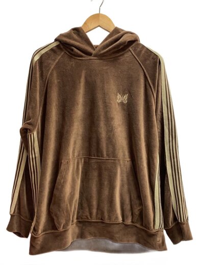 商品画像：Track Hoody - C/PE VELOUR/L/コットン/ブラウン/LQ235 1