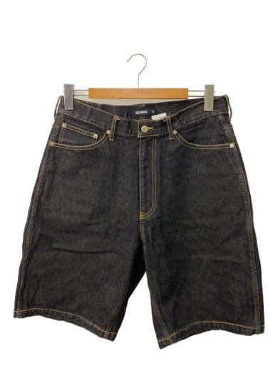 商品画像：POLYGON LOGO DENIM SHORT PANTS/34/デニム/GRY/101231031024 1