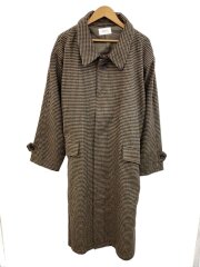 Heavy Melton check shaggy over coat/千鳥格子/SOPAS255001