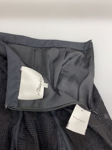 商品画像：ボンディングレースゴディット/ロングスカート/コットン/BLK/P231-35009FBL 3